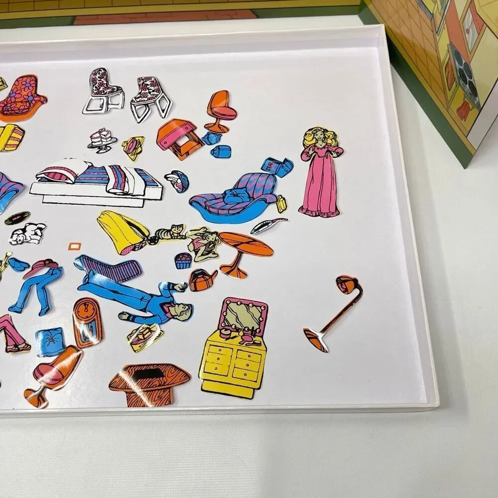 Colorforms barbie retro